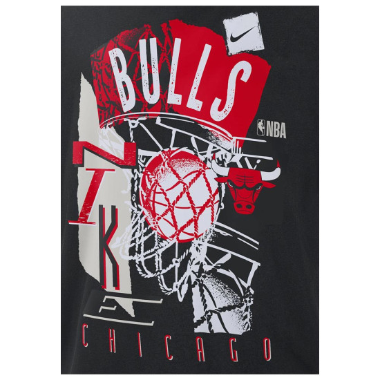 Nike Ανδρική κοντομάνικη μπλούζα Chicago Bulls Courtside NBA Vintage T-Shirt